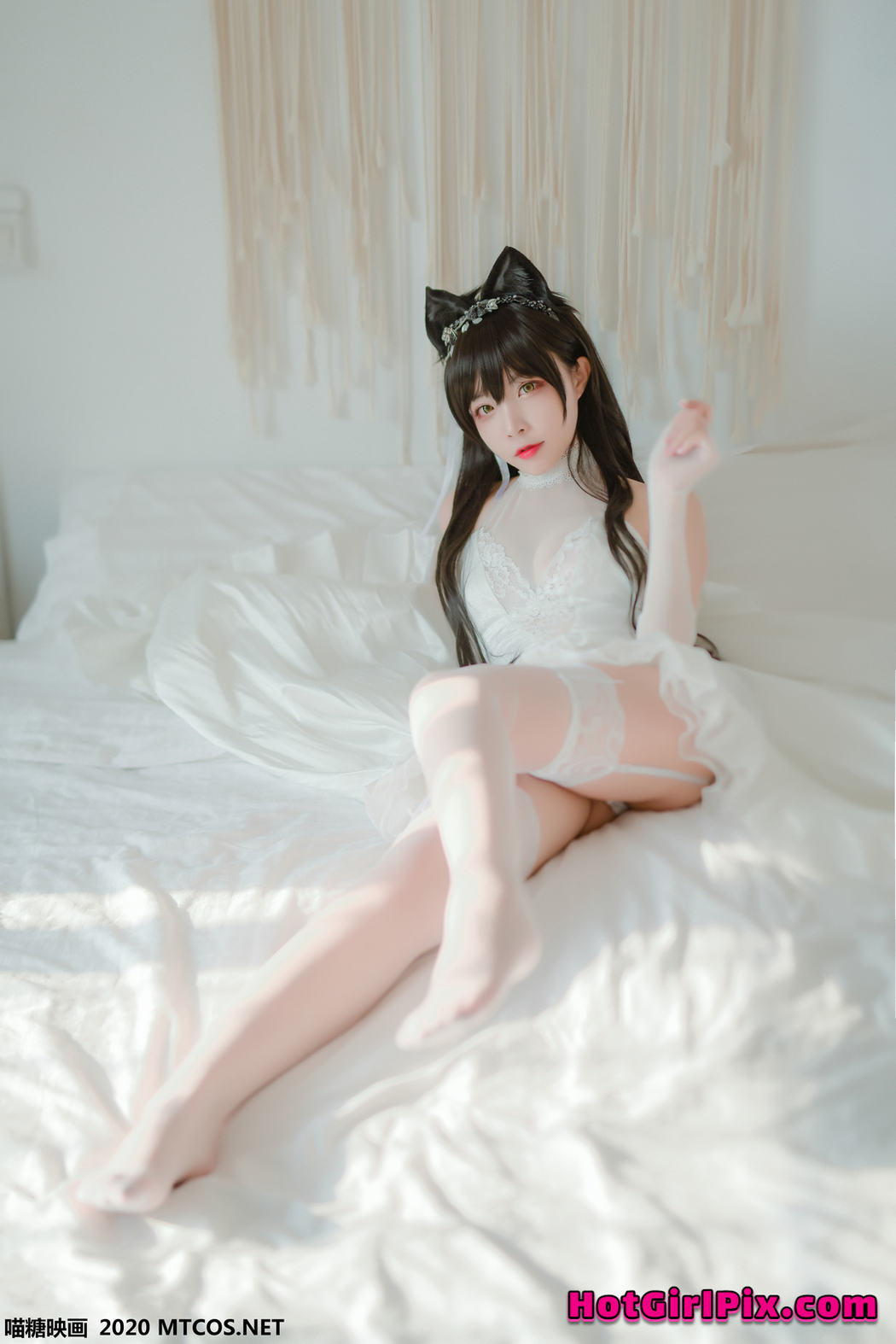 [MTCos] 喵糖映画 Vol.100 二佐Nisa 婚纱爱宕
