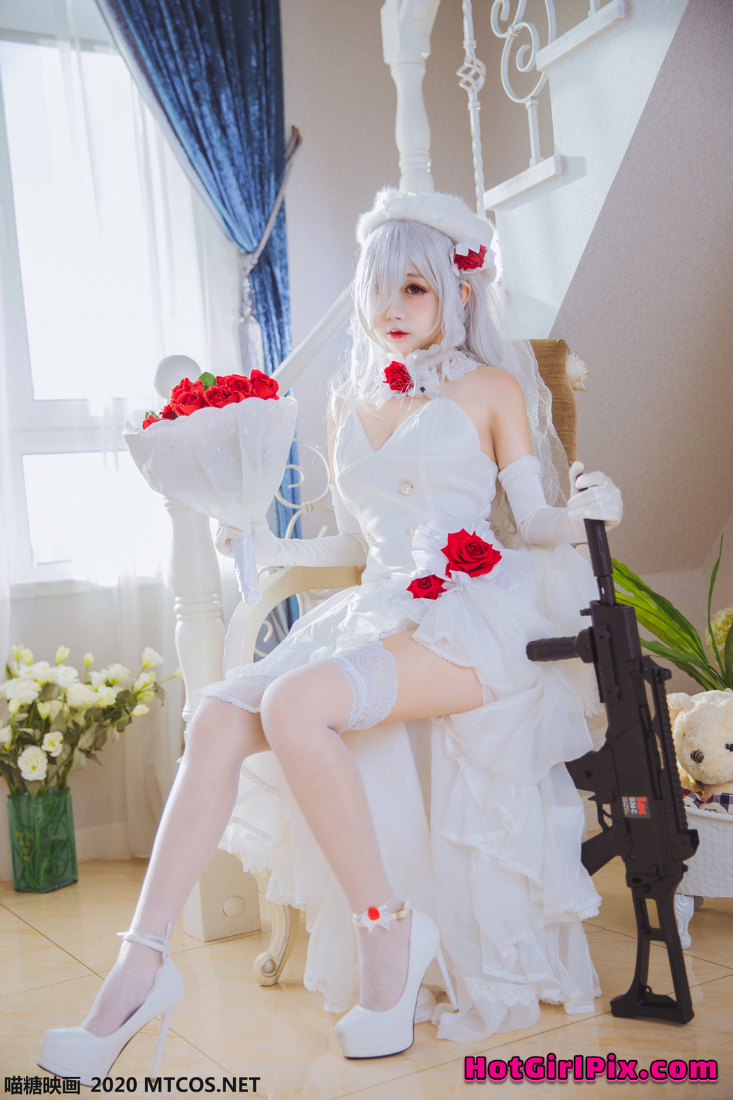 [MTCos] 喵糖映画 Vol.123 花嫁COS