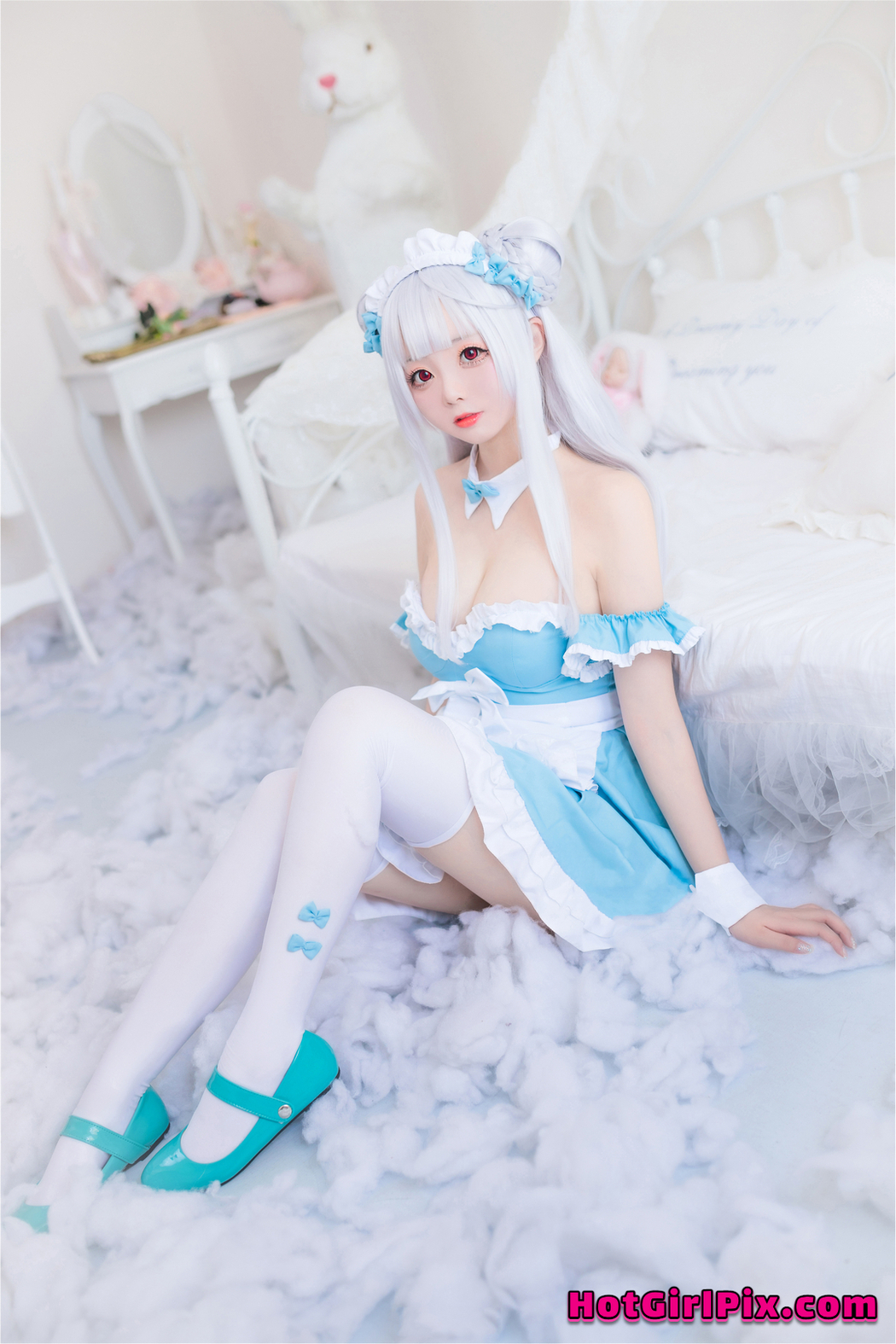 [MTCos] 喵糖映画 Vol.133 小天鹅女仆和绊爱 Cover Photo
