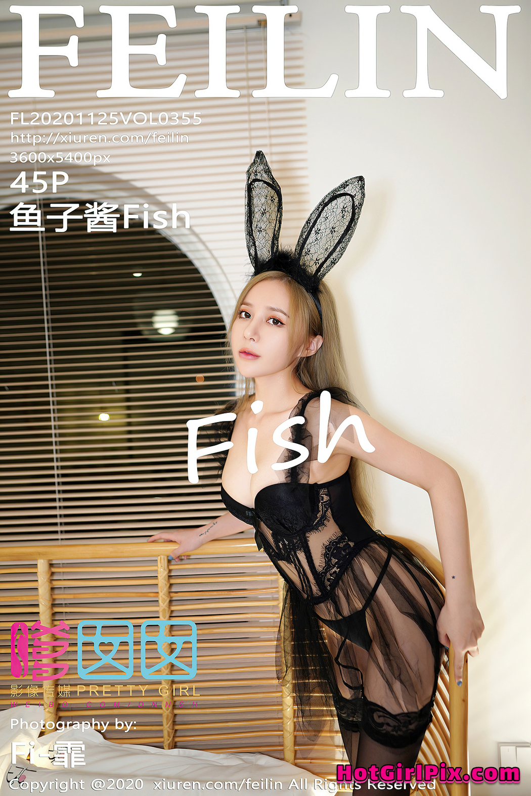 FEILIN Vol.355 鱼子酱Fish Cover Photo