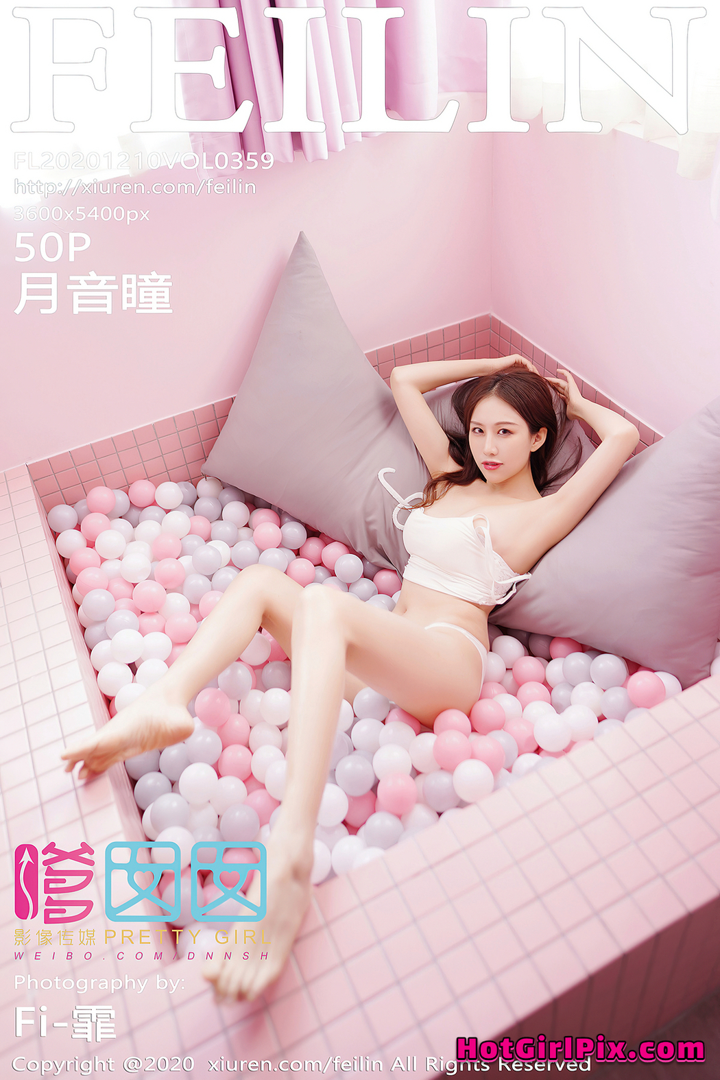 FEILIN Vol.359 Yue Yin Tong (月音瞳) Cover Photo