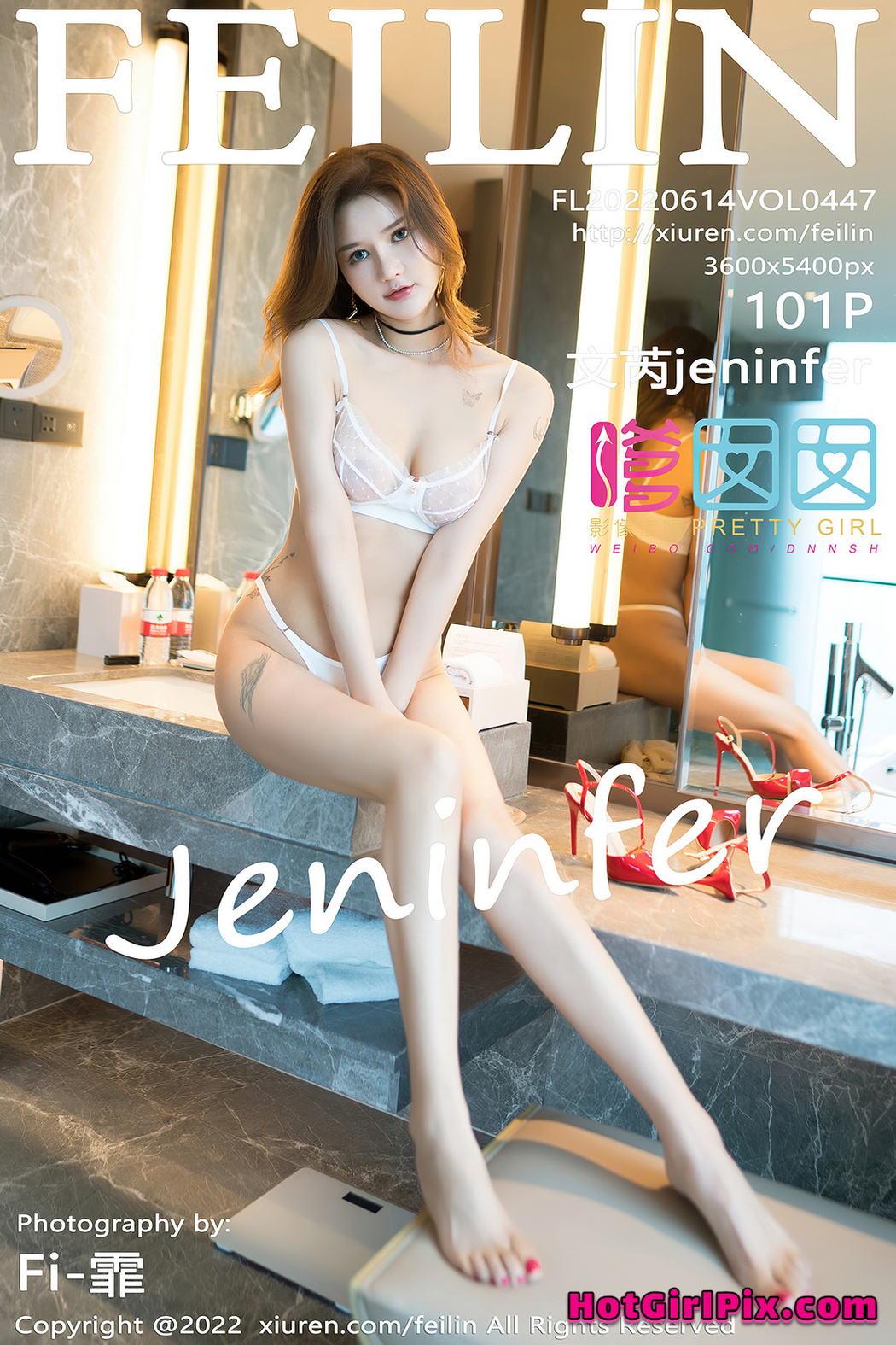 FEILIN Vol.447 文芮jeninfer Cover Photo