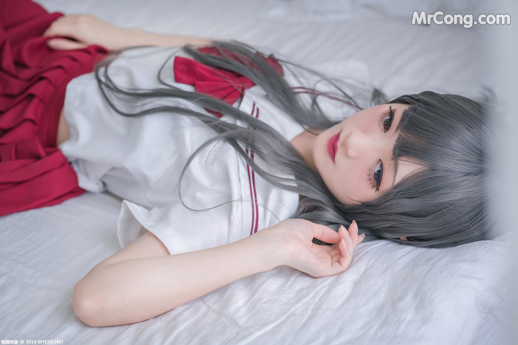 [MTCos] 喵糖映画 Vol.017: 白发魔女 (40 images)