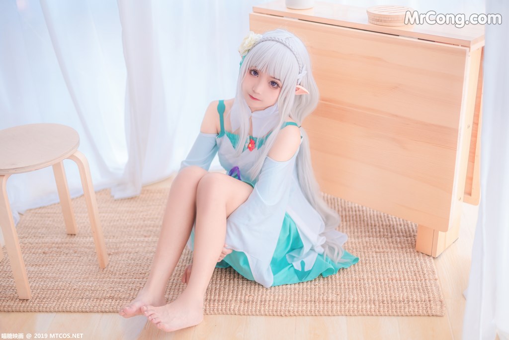 [MTCos] 喵糖映画 Vol.020: 蠢沫沫 艾米莉亚 (40 images)