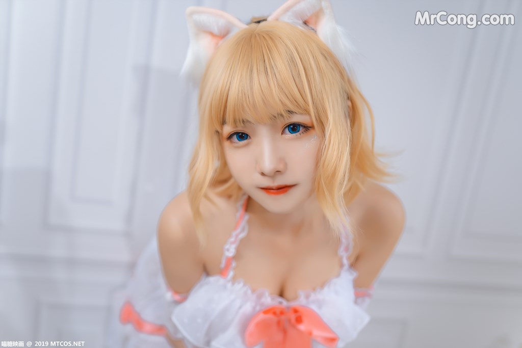 [MTCos] 喵糖映画 Vol.028: lovely呆玄 透明薄纱 (40 images)