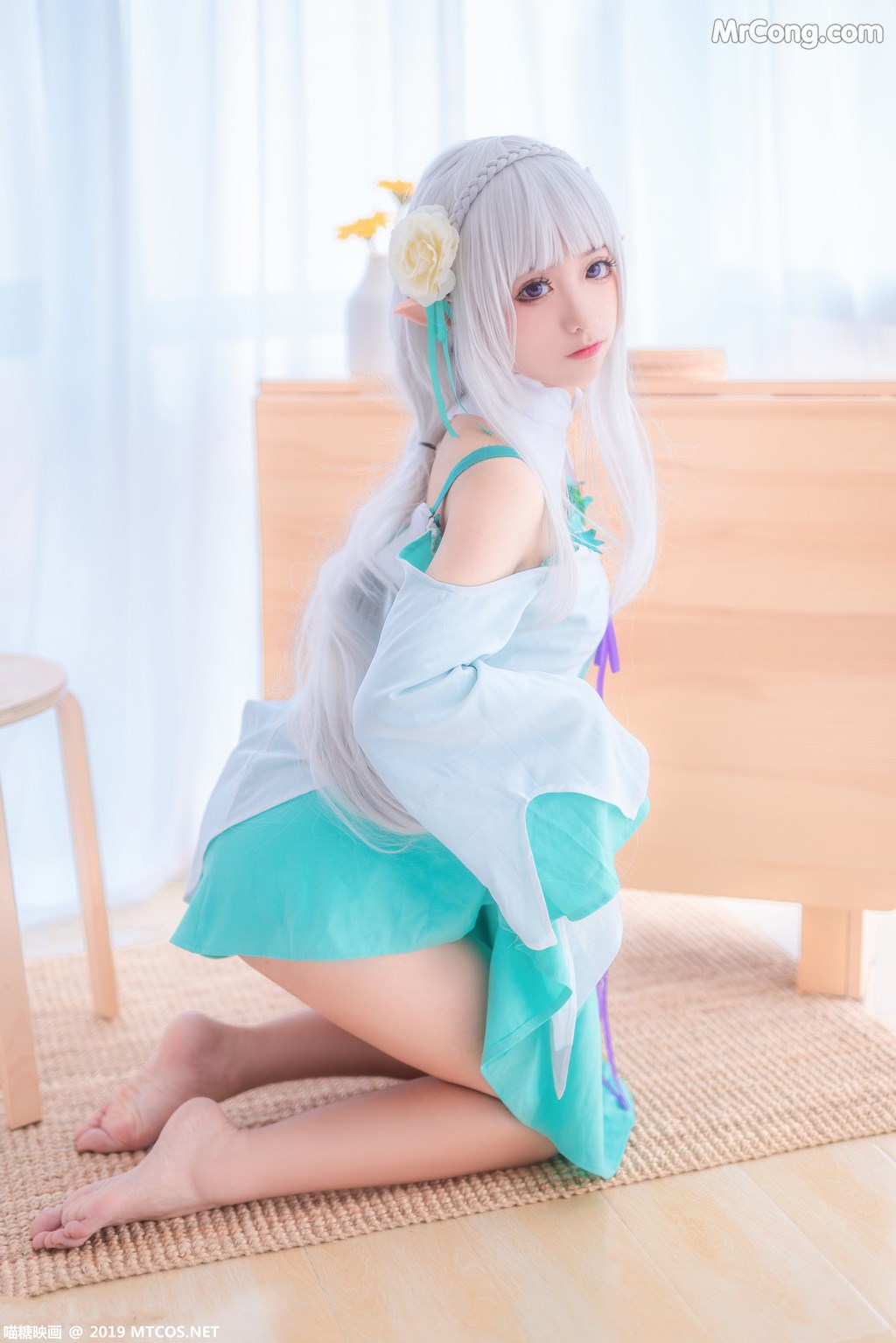 [MTCos] 喵糖映画 Vol.020: 蠢沫沫 艾米莉亚 (40 images)