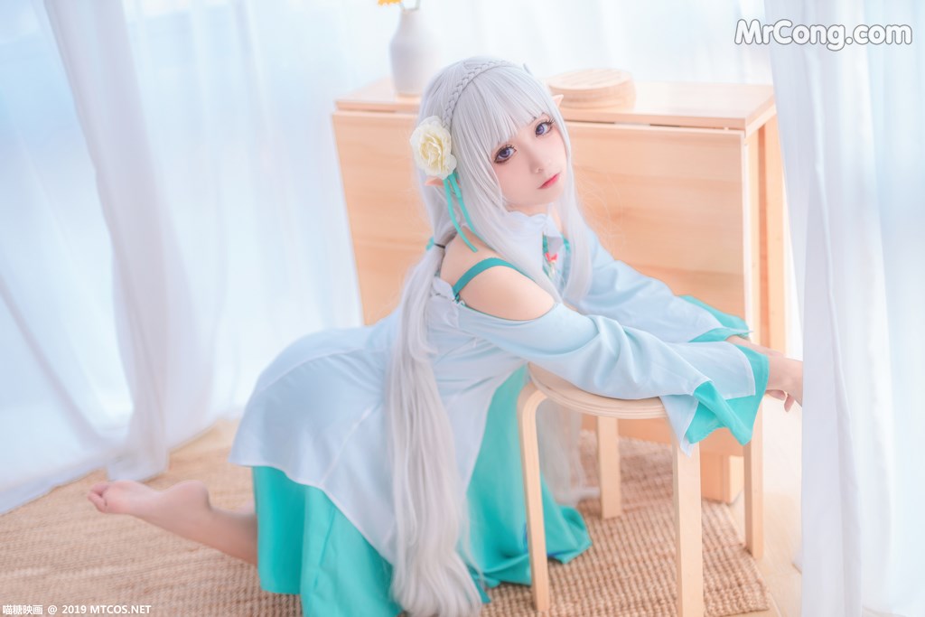 [MTCos] 喵糖映画 Vol.020: 蠢沫沫 艾米莉亚 (40 images)