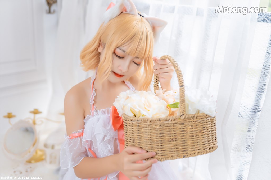 [MTCos] 喵糖映画 Vol.028: lovely呆玄 透明薄纱 (40 images)