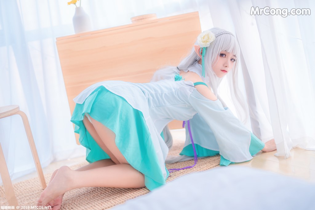 [MTCos] 喵糖映画 Vol.020: 蠢沫沫 艾米莉亚 (40 images)