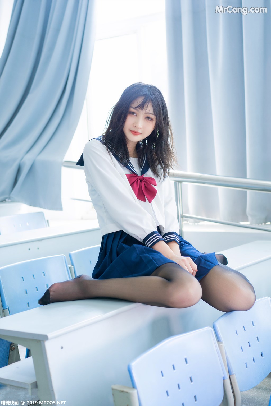 [MTCos] 喵糖映画 Vol.014: 日系萌妹 (43 images)