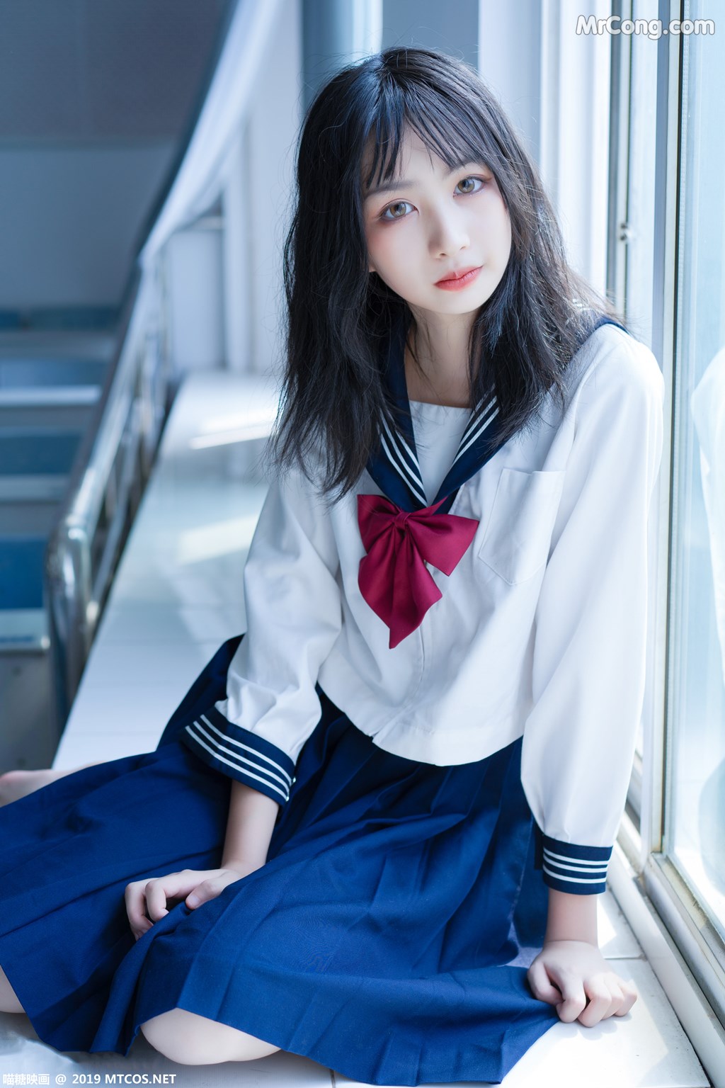 [MTCos] 喵糖映画 Vol.014: 日系萌妹 (43 images)