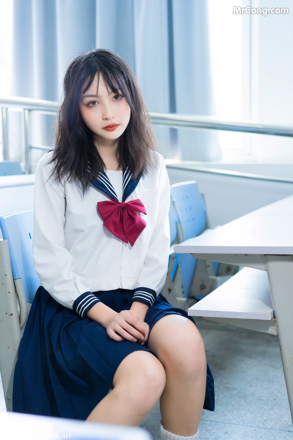 [MTCos] 喵糖映画 Vol.014: 日系萌妹 (43 images)