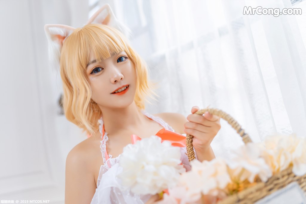 [MTCos] 喵糖映画 Vol.028: lovely呆玄 透明薄纱 (40 images)
