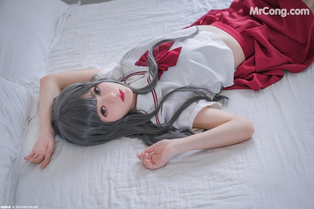 [MTCos] 喵糖映画 Vol.017: 白发魔女 (40 images)