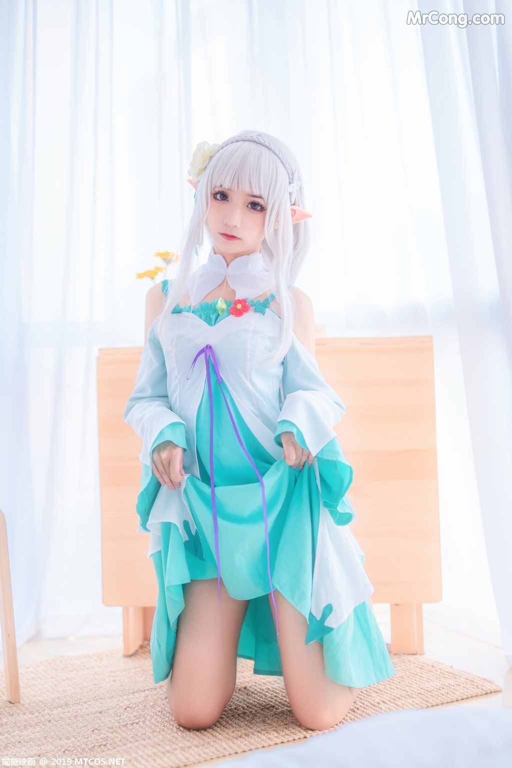 [MTCos] 喵糖映画 Vol.020: 蠢沫沫 艾米莉亚 (40 images)