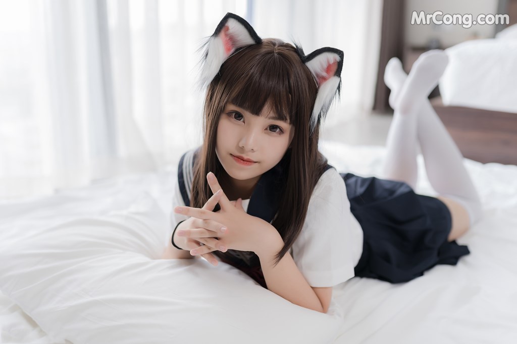 [MTCos] 喵糖映画 Vol.002: JK白丝绝对领域 (40 images)