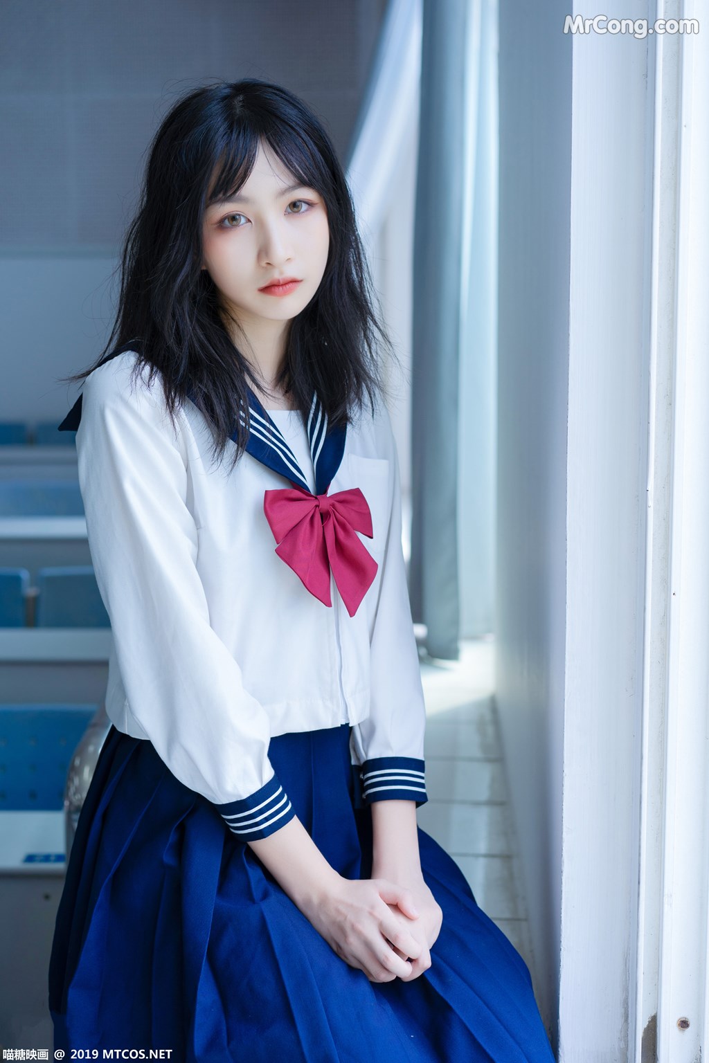 [MTCos] 喵糖映画 Vol.014: 日系萌妹 (43 images)