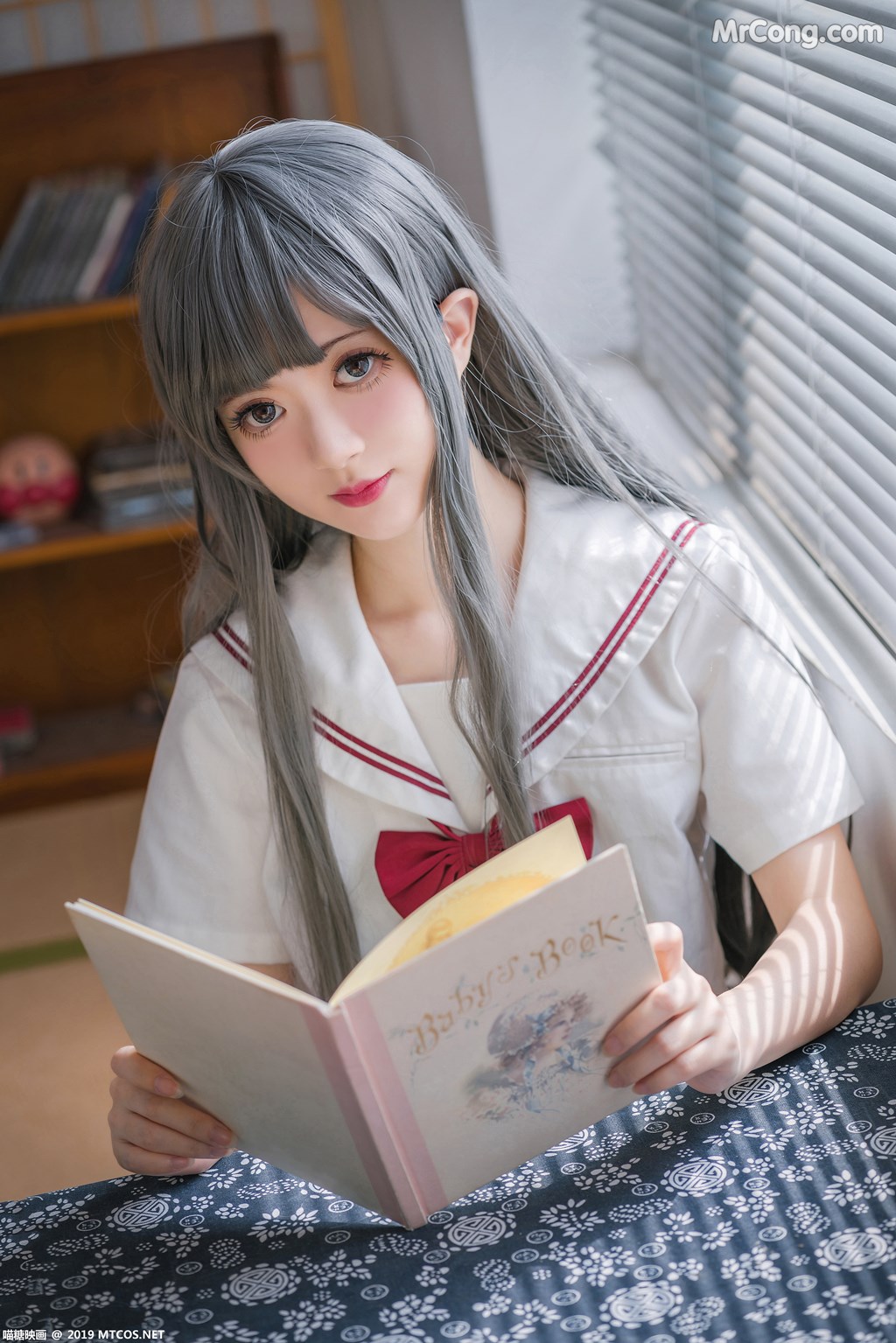 [MTCos] 喵糖映画 Vol.017: 白发魔女 (40 images)