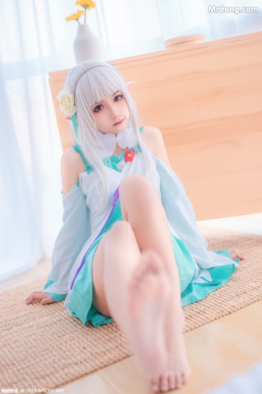 [MTCos] 喵糖映画 Vol.020: 蠢沫沫 艾米莉亚 (40 images)