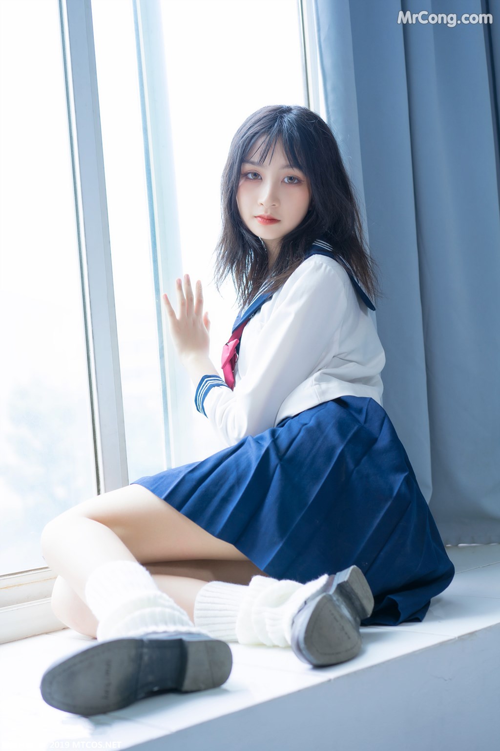 [MTCos] 喵糖映画 Vol.014: 日系萌妹 (43 images)