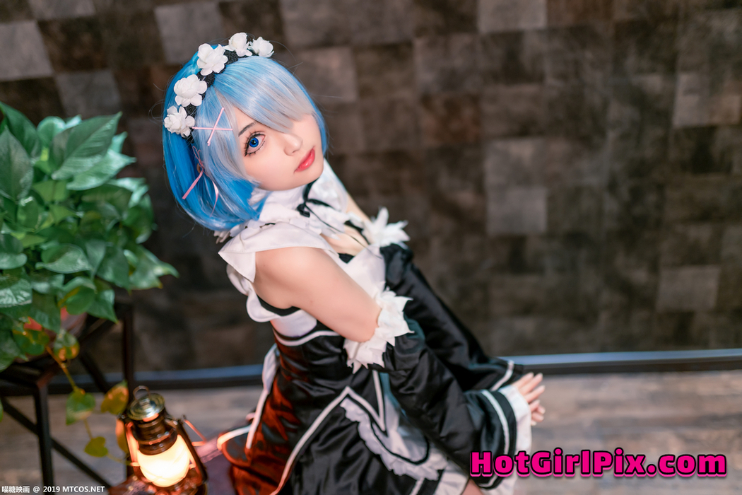 [MTCos] 喵糖映画 SPL.005: 雷姆女仆 (40 images)