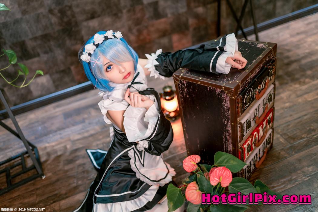 [MTCos] 喵糖映画 SPL.005: 雷姆女仆 (40 images)