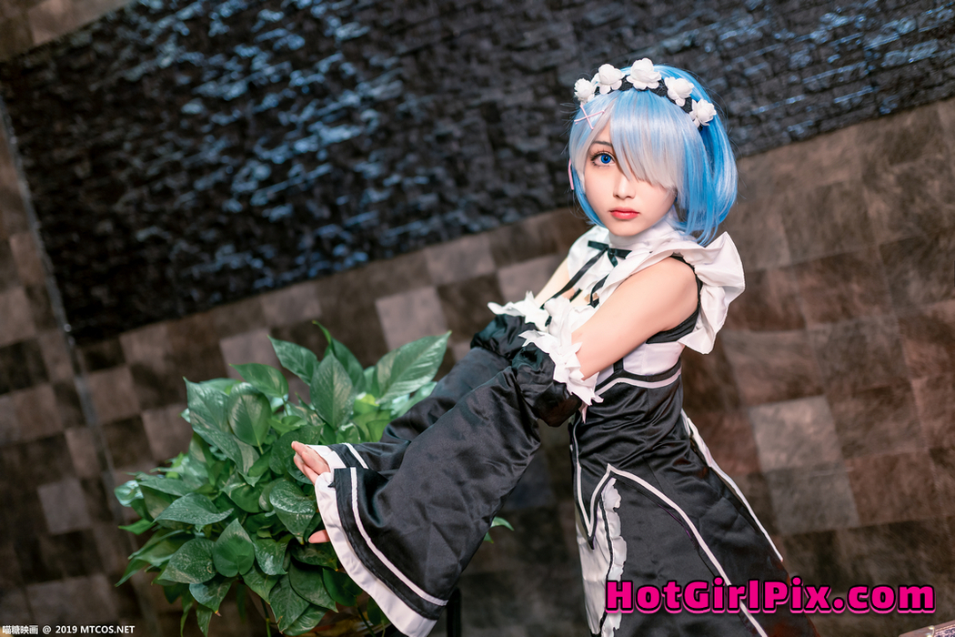 [MTCos] 喵糖映画 SPL.005: 雷姆女仆 (40 images)
