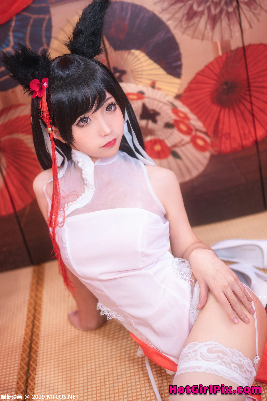 [MTCos] 喵糖映画 SPL.004: 蠢沫沫 爱宕旗袍 (39 images)