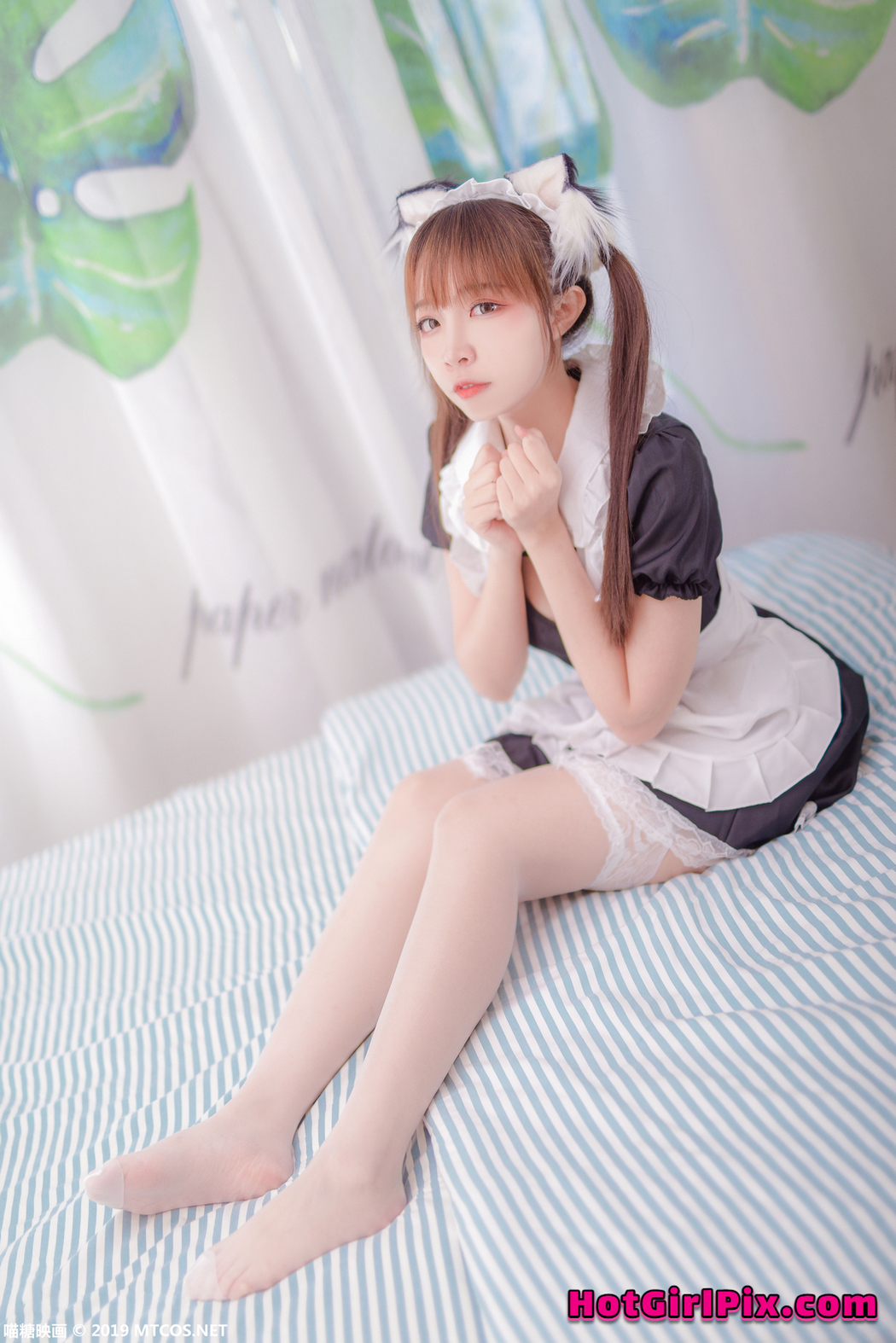 [MTCos] 喵糖映画 Vol.049: 二佐Nisa 猫耳女仆 (41 images)