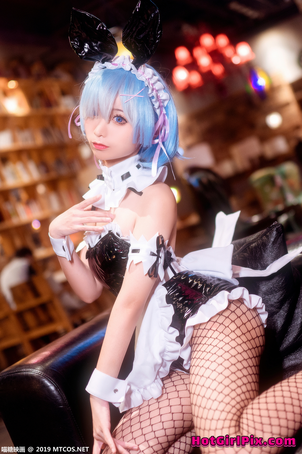 [MTCos] 喵糖映画 SPL.002: 蠢沫沫 雷姆兔女郎 (41 images)