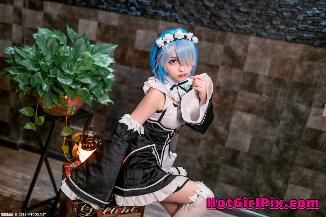 [MTCos] 喵糖映画 SPL.005: 雷姆女仆 (40 images)