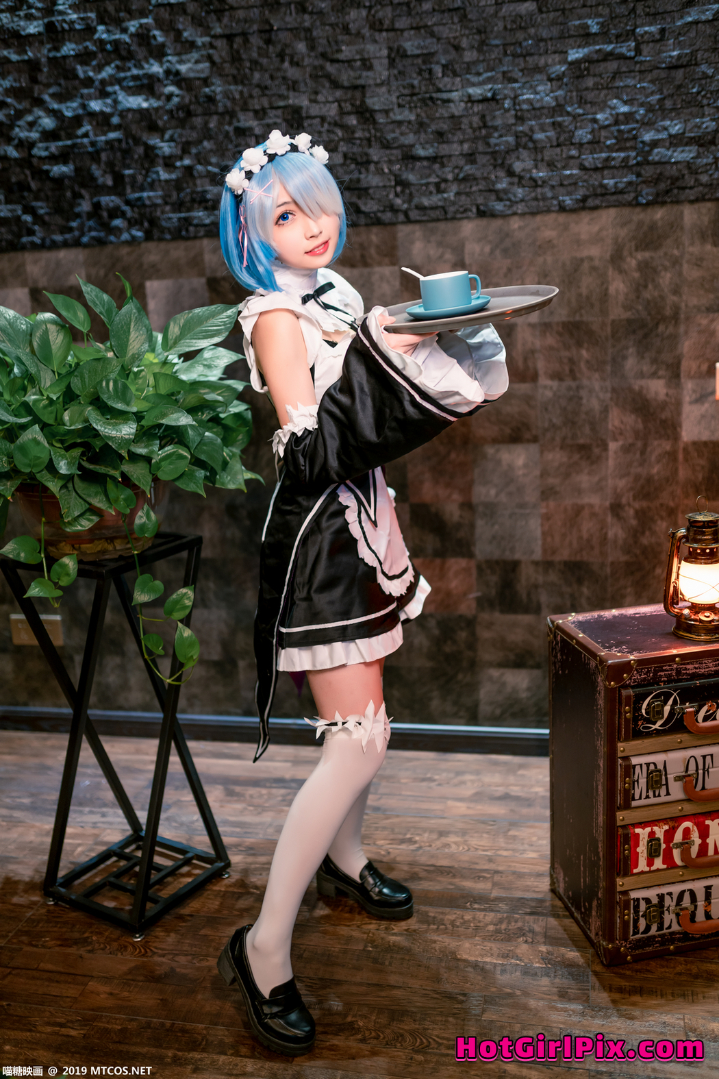 [MTCos] 喵糖映画 SPL.005: 雷姆女仆 (40 images) Cover Photo