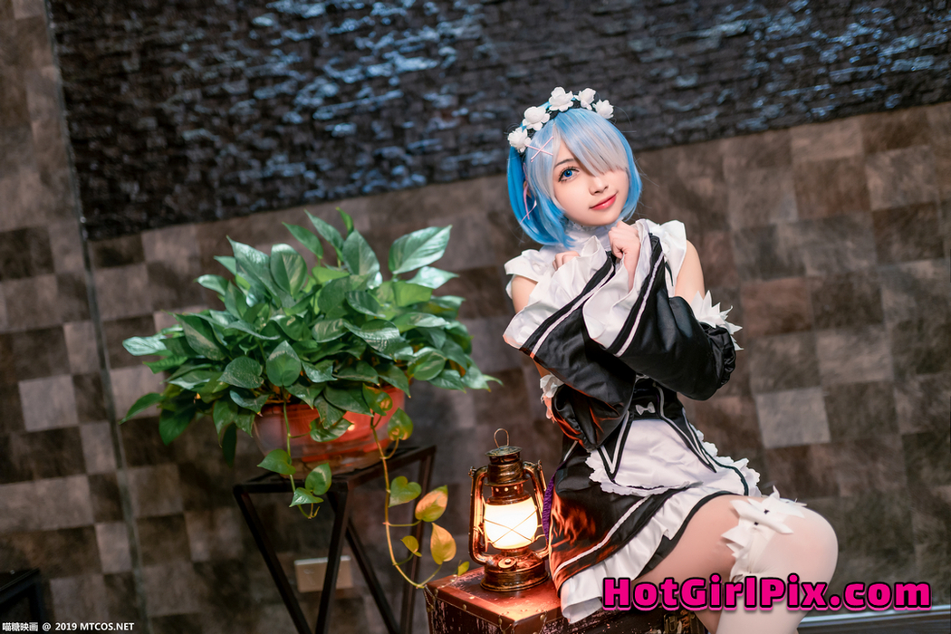 [MTCos] 喵糖映画 SPL.005: 雷姆女仆 (40 images)