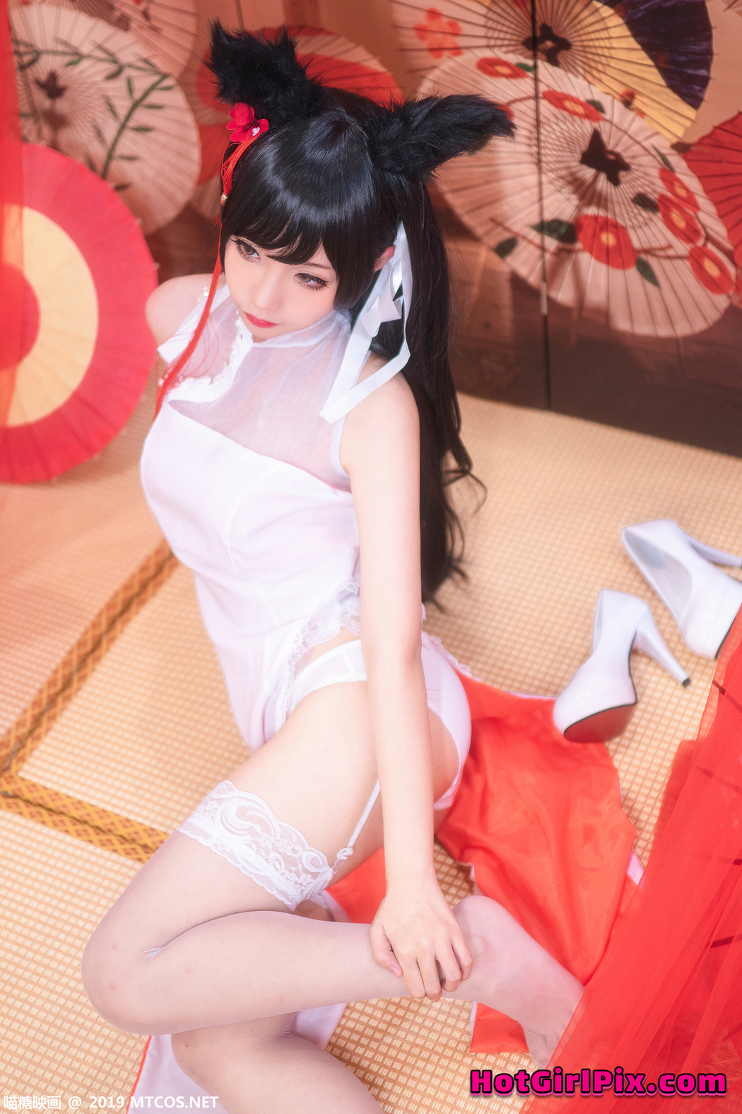 [MTCos] 喵糖映画 SPL.004: 蠢沫沫 爱宕旗袍 (39 images)