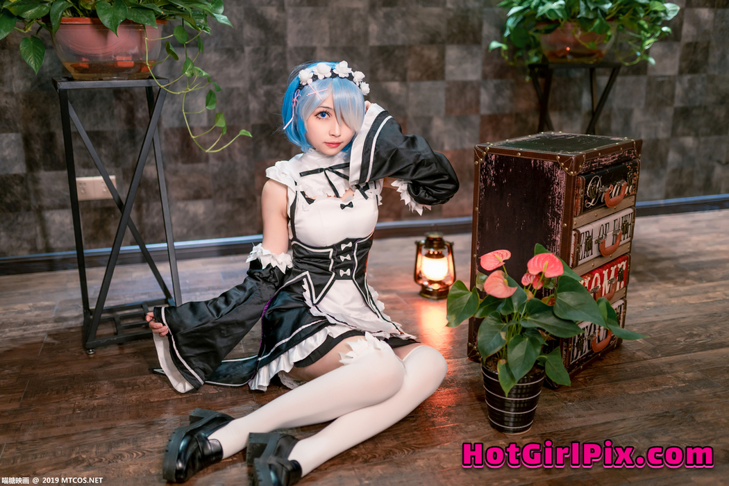 [MTCos] 喵糖映画 SPL.005: 雷姆女仆 (40 images)