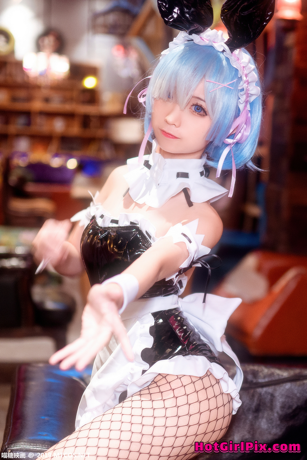 [MTCos] 喵糖映画 SPL.002: 蠢沫沫 雷姆兔女郎 (41 images)