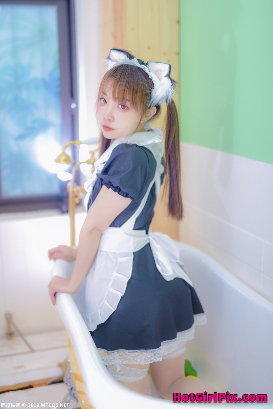 [MTCos] 喵糖映画 Vol.049: 二佐Nisa 猫耳女仆 (41 images)