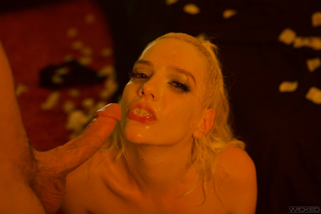 Kenna James Sediments Herself In Lustful Blowjob With A Hard Cock