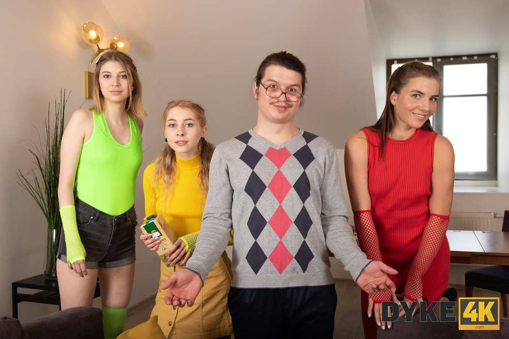 Kami Yammy And Carolina Sun And Lina Leps Dominate While Teasing In Uniforms